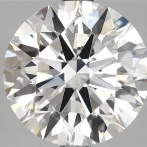 4.08 Carat Round E VVS2 Lab Diamond