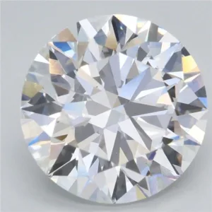 4.08 Carat Round F VVS2 Lab Diamond