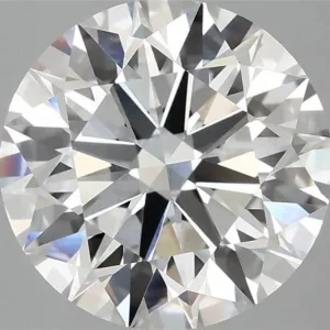 4.08 Carat Round F VVS2 Lab Diamond