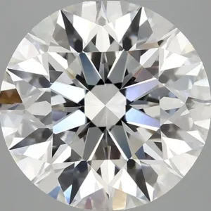4.08 Carat Round F VVS2 Lab Diamond
