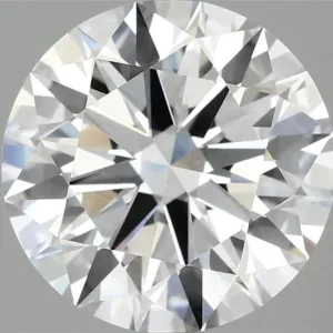 4.08 Carat Round F VVS2 Lab Diamond