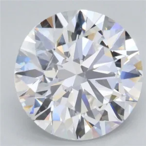 4.09 Carat Round E VVS2 Lab Diamond