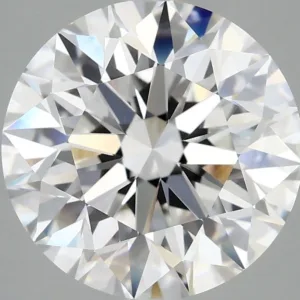 4.09 Carat Round E VVS2 Lab Diamond
