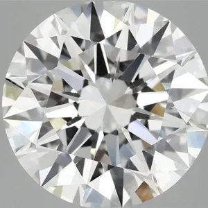 4.09 Carat Round E VVS2 Lab Diamond