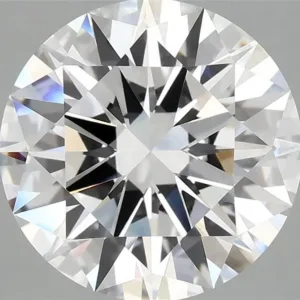 4.09 Carat Round E VVS2 Lab Diamond