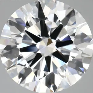 4.09 Carat Round E VVS2 Lab Diamond