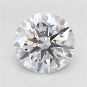 4.09 Carat Round F VVS2 Lab Diamond