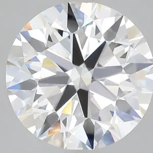 4.09 Carat Round F VVS2 Lab Diamond
