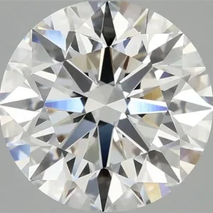 4.09 Carat Round F VVS2 Lab Diamond