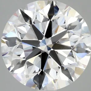 4.09 Carat Round F VVS2 Lab Diamond