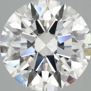 4.09 Carat Round F VVS2 Lab Diamond