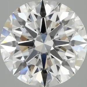 4.09 Carat Round F VVS2 Lab Diamond