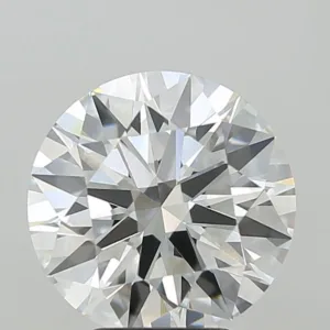 4.1 Carat Round F VVS2 Lab Diamond