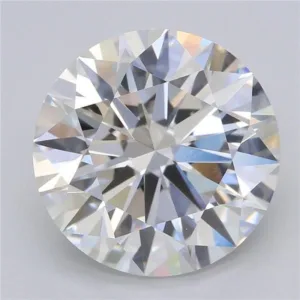 4.55 Carat Round F VVS2 Lab Diamond