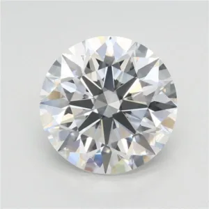 4.59 Carat Round F VVS2 Lab Diamond