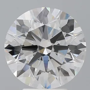 4.61 Carat Round D VVS2 Lab Diamond