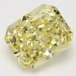 4.86 Carat Radiant Fancy Intense Yellow VVS2 Natural Diamond