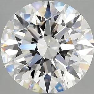5.01 Carat Round E SI2 Natural Diamond