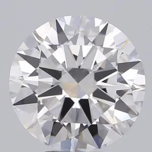 5.01 Carat Round E VVS2 Lab Diamond