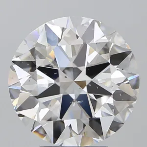 5.01 Carat Round F SI2 Natural Diamond