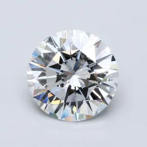 5.02 Carat Round D SI1 Natural Diamond