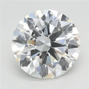5.02 Carat Round F VVS2 Lab Diamond