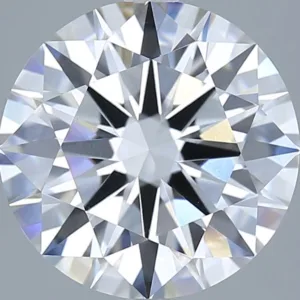 5.03 Carat Round F VVS2 Lab Diamond