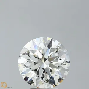 5.03 Carat Round H SI2 Natural Diamond