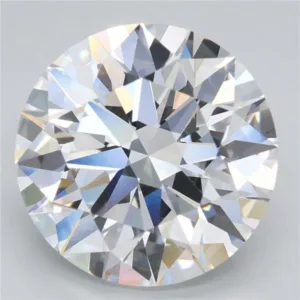5.04 Carat Round F VVS2 Lab Diamond