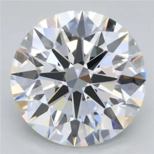 5.05 Carat Round F VVS2 Lab Diamond