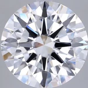 5.06 Carat Round F VVS2 Lab Diamond