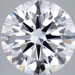 5.06 Carat Round F VVS2 Lab Diamond