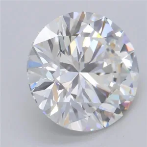 5.06 Carat Round F VVS2 Lab Diamond