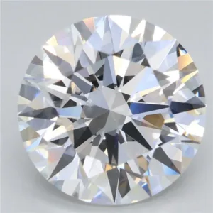5.08 Carat Round F VVS2 Lab Diamond