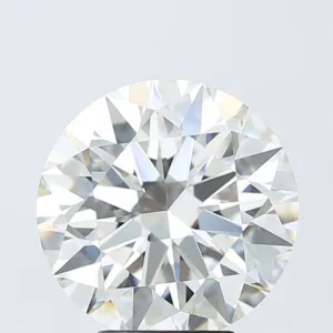 5.08 Carat Round F VVS2 Lab Diamond