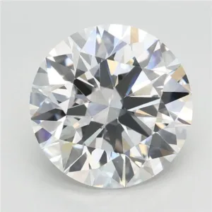 5.09 Carat Round E VVS2 Lab Diamond
