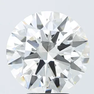 5.52 Carat Round F VVS2 Lab Diamond