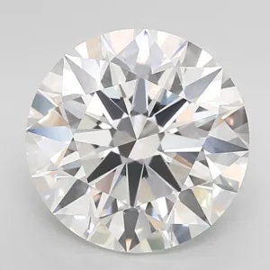 5.54 Carat Round E VVS2 Lab Diamond