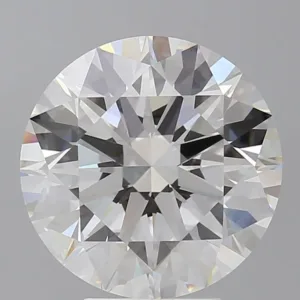 5.58 Carat Round E VVS2 Lab Diamond