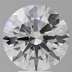 5.59 Carat Round E VVS2 Lab Diamond
