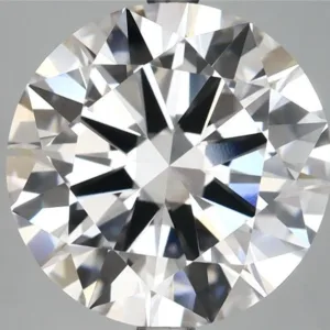 5.81 Carat Round F VVS2 Lab Diamond