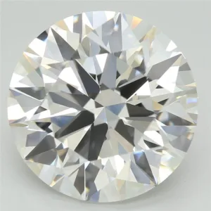 5.86 Carat Round E VVS2 Lab Diamond