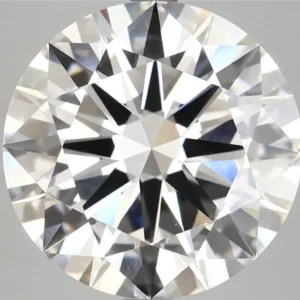 5.96 Carat Round F VVS2 Lab Diamond