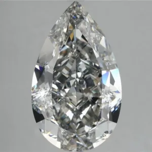 6.03 Carat Pear Fancy Gray VVS1 Natural Diamond