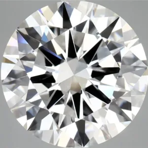 6.03 Carat Round E VVS2 Lab Diamond