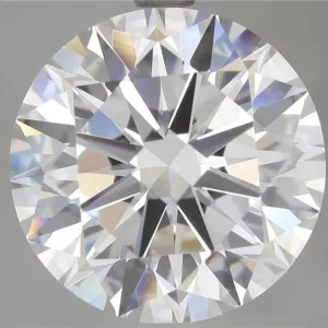 6.03 Carat Round F VVS2 Lab Diamond