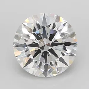 6.04 Carat Round F VVS2 Lab Diamond