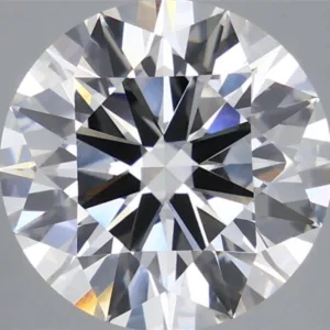 6.04 Carat Round F VVS2 Lab Diamond