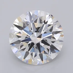 6.05 Carat Round F VVS2 Lab Diamond