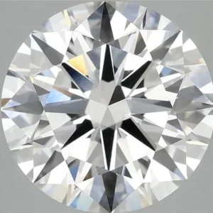 6.05 Carat Round F VVS2 Lab Diamond